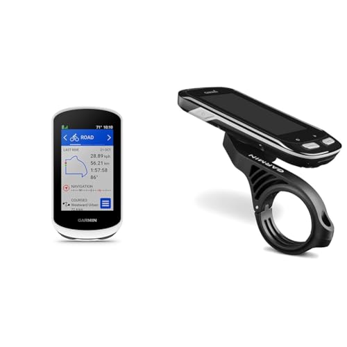 Garmin Edge Explore 2 – GPS-Fahrradnavi für Tourenradfahrende & E-Bikende & bis zu 16 Std Akkulaufzeit & Edge Aero Halterung - kompatibel mit Garmin Edge Modellen, u.a. Edge 1040