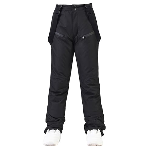 AHAKLO Skihose Damen Wasserdicht Latzhosen Für Herren Hosenträger Herren Skihose Snowboardhose Herren Schneehose Herren Winter Ski Hosen Für Frauen Baggy Ski Pants Skihose Herren Mit Träger