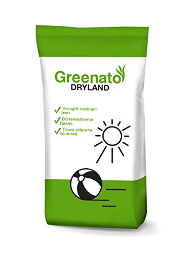 5kg Rasensamen Greenato Dryland dürreresistenter Rasen Grassamen Rasensaat Gras Grassaat