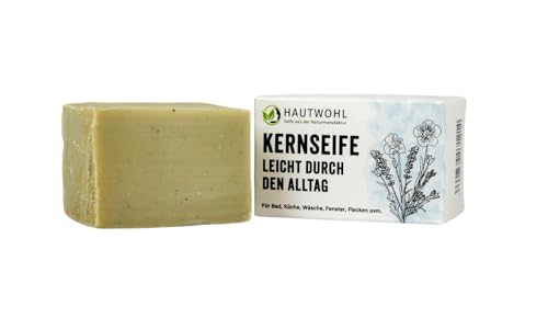 Originale Kernseife Natur von Hautwohl. NEU 130g Kernseife Stück.