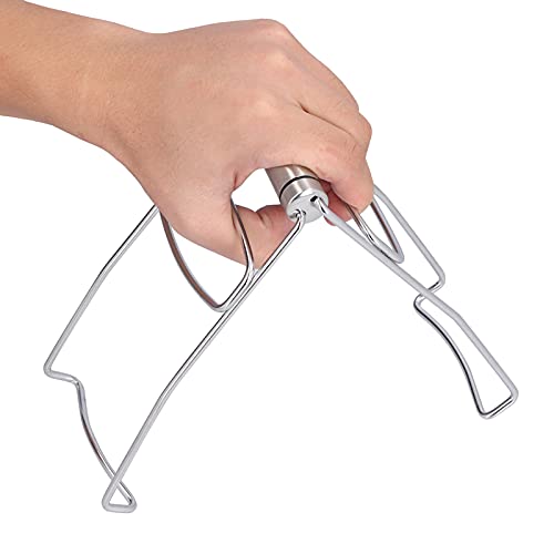 Tellergreifer Schüsselclip Tellertellerclip Tellerhalter Anti-Verbrühungsclip Schüsselgreiferklemme Kochplattenzange Kochplattenhalter Küchenutensilien Küchenzange für die Küche zu Hause