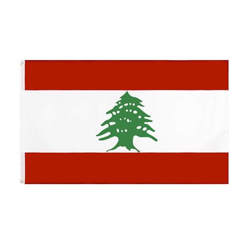 Libanon-Flagge, Libanon-Flagge, 150 x 90 cm, Libanon-Flagge