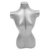 Cabilock Weibliche Halbkörper Schaufensterpuppe Für Modeausstellungen Stabiler Torso Zur Präsentation Von Kleidern Anzügen Shirts Für Wäschegeschäfte Persönliche