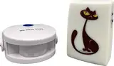 Cat Doorbell Katzenklingel Katzen Haustier Türklingel Türglocke Katzentürklingel mit Bewegungssensor