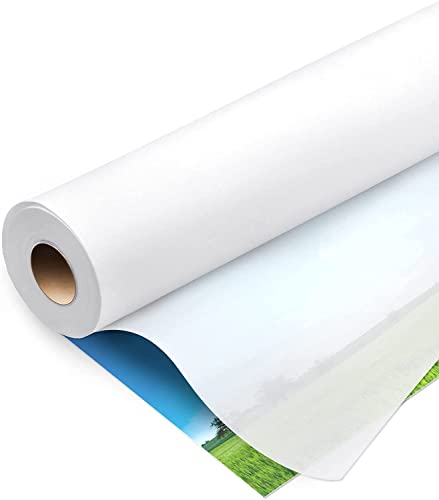 Schnittmusterpapier Rolle leicht durchsichtig 91,4 cm x 20 Meter 35g/m – Pergamin Transparent Papier Rolle – Zeichenpapier, Skizzenpapier für Schnittmuster zum Nähen & Abpausen