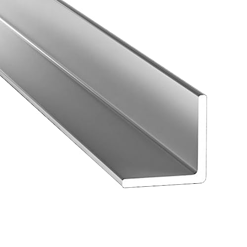 Gal Industrial Winkelprofil Aluminium 30x30x2 mm | Länge 200 cm | Aluwinkel gleichschenklig Aluprofil Aluminiumprofil L Alu Winkel L-Profil