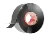 ERKO Selbstverschweißendes Silikonband Silikon Tape Wasserdicht 3 m lang 25 mm breit Ideal für Schlauchreparatur, Kabelreparatur, Schwarz, Reparaturband,Klebeband