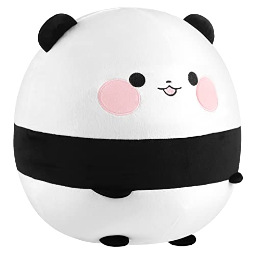 GAGAKU Panda Plüschkissen 30cm Panda Plüschtier Kuscheltie für Kinder Panda Erwachsene, süßes Panda Stofftier, Geschenk für Geburtstag/Jahrestag