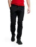 RevolutionRace Outdoor Basic Pants für Herren, Wanderhose für viele Outdoor-Aktivitäten, Black, M