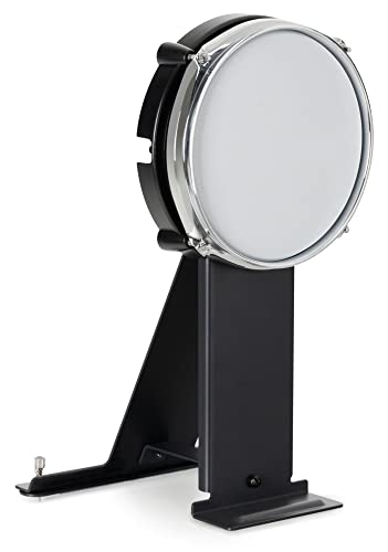 XDrum BDMP-08 8" Kick Pad mit Meshhead - Erweiterung oder Ersatz für E-Drum Kits - Ideal für XDrum DD-530-8" Mesh Head - Stabiler Stand durch Dornen - Zu Roland kompatibel