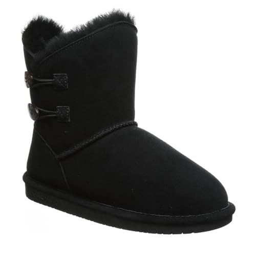 Bearpaw Damen Rosaline Stiefelette, Black II, 38 EU