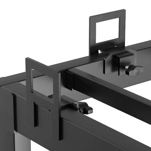 6 Stück Matratzenhalter für Bettrahmen rutschfeste Matratzendichtungen，Matratzenstopp für Metall-Bettgestell Einfache Boxspringbett Antirutschmatte,Matratzenstopper, Matratzenverbinder, Schwarz