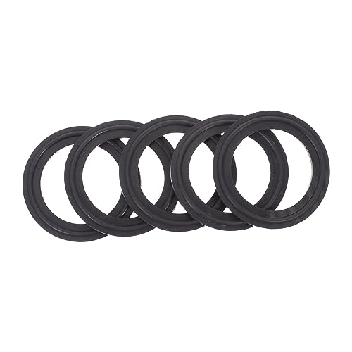 CANIGHT 5 stücke Tri-Clamp Dichtung Tri Dichtungen Edelstahl Clamp Dichtung für 38mm Tri Clamp Fitting Silikon O Dichtung Food Grade