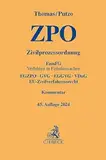 Zivilprozessordnung: FamFG Verfahren in Familiensachen, EGZPO, GVG, EGGVG, VDuG, EU-Zivilverfahrensrecht (Gelbe Erläuterungsbücher)