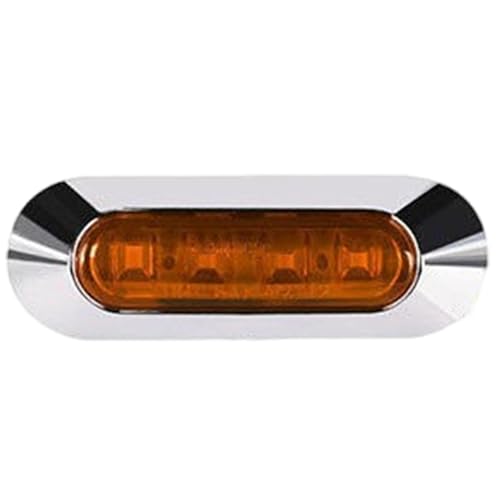 Youding Auto Anhänger Seitenmarkierungsleuchten Seitenmarkierungsleuchten Auto Seitenleuchte 4 LED Blinker Indikator Lampe 12/24v Seitenmarkierung hinten Wasserdicht Ip67 LED Anhängerleuchten für