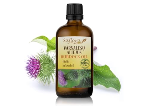 Klettenwurzel Öl 100 ml - Reines, natürliches Arctium Lappa Wurzelöl
