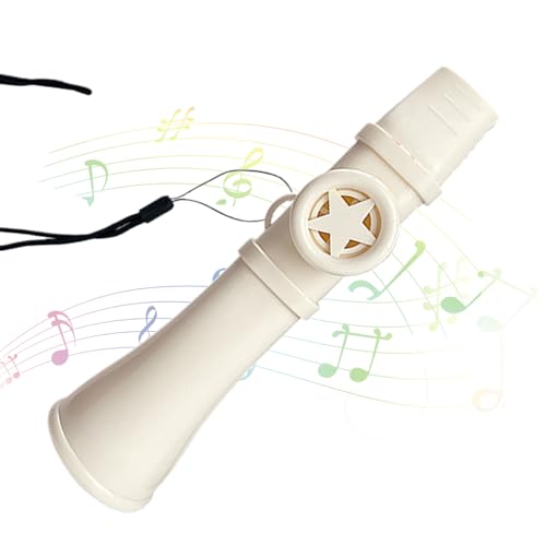 Kazoo Für Kinder & Erwachsene | Leichtes Kazoo Mit Lebensmittelechtem Mundstück | Rutschfeste & Bequemes Musikspielzeug Für Tägliches Üben, Outdoor-Ausflüge, Partys & Begleitung