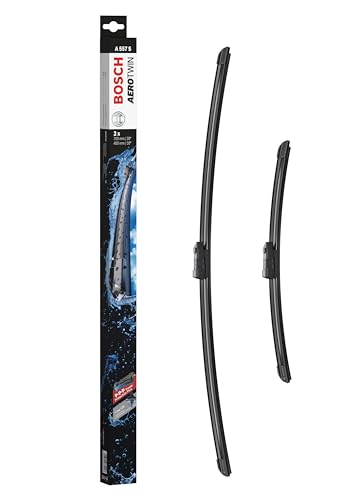 Bosch Scheibenwischer Aerotwin A557S, Länge: 700mm/400mm – Set für Frontscheibe, Schwarz