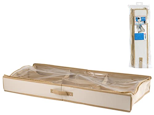 Home Schuhschrank für 9 Paar, Abmessungen, TNT, Ecrü/Transparent/Beige, 90 x 45 x 11 cm