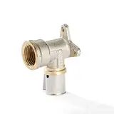 H2O-Flex® 16er Pressfitting - 1/2" Innengewinde Wandwinkel für Verbundrohr 2,0mm DVGW Aluverbund - Rohr 16 x 2,0mm Mehrschichtverbundrohr