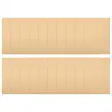 Zilimontt A4 Gelbe Kraftpapier-Umschläge, 324 mm x 229 mm, 80 g/m², Manila-Umschläge, selbstklebend, für den Versand, Heimbüro und E-Commerce (20 Stück)