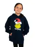 United Labels The Grinch Hoodie für Jungen und Mädchen - Kapuzenpullover Kinder Sweatshirt Pullover mit Kapuze Blau (DE/NL/SE/PL, Numerisch, 146, 152, Regular, Blau)