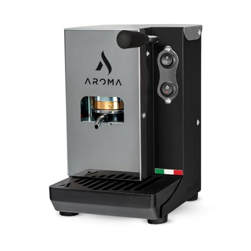Aroma Plus+ Espressomaschine für ESE-Pads, 44 mm, Schwarz