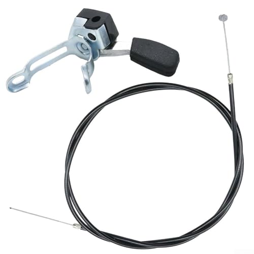 Gaszug Montage 160.0 cm für Honda Motoren, kompatibel, 2 Stück mit On Off Assembly, Kunststoffkonstruktion