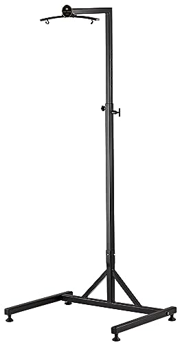 Sonic Energy Gong Ständer – Zubehör für Gongs und Tam Tams bis 81 cm – Höhenverstellbar bis 205 cm – Pulverbeschichteter Stahl, schwarz (TMGS)