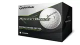 TaylorMade TM19 Rocketballz Golfbälle, unisex, Weiß, 36 Stück