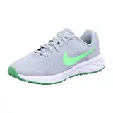 Nike Revolution 6 Adults Schuhe, Lt Smoke Grey/Green Strike-Dk, 38 EU