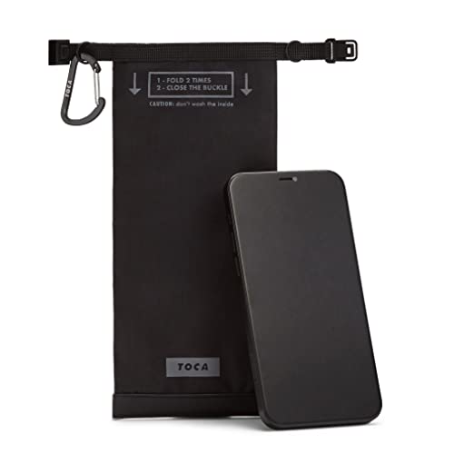 TOCA No Signal Sleeve Keyless Go Schutz Autoschlüssel Hülle, Faraday Bag und Tasche & RFID Blocker, Schutzhülle, Anti-Tracking Faradayscher Käfig fur Handy & Laptop Schutzhülle, EMP Schutz-24.5x12cm