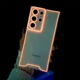 Tivenfezk Nadoli Leuchtend Hülle für Samsung Galaxy S23 FE,Fluoreszierend Licht im Dunkeln Weich Silikon Transparent Handyhülle Schutzhülle Klar Cover