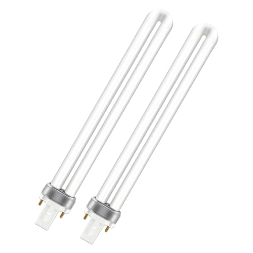 G23 2 Polige 11W Kompaktleuchtstofflampe, Warmweiß 2700K, 890 LM, G23 2 Polige CFL Energiesparlampen, U Förmige Röhre, Anwendbar für Wohnzimmer, Schlafzimmer, Flur, Nicht Dimmbar, 2 Stück