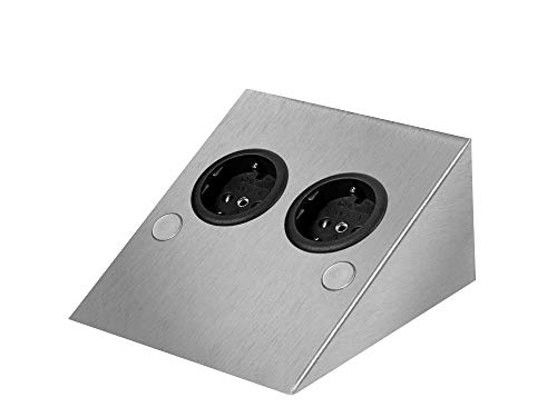 ST/2 889 SI Steckdosenelement 2-Fach