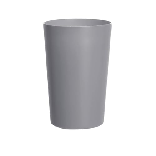 TRgqify-KM 1PC Kunststoff Zahnbürste Tasse Kreative Transparent Paar Mundwasser Tasse Oral Pinsel Tasse Zahnbürste Tasse (Color : Gray)