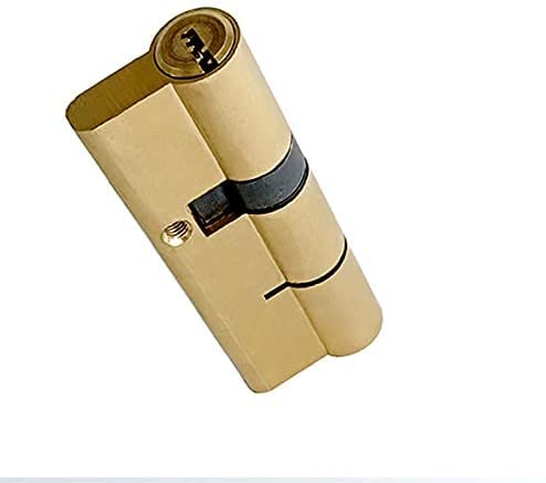 Daumenknauf Euro-Zylinderschloss, AB-Schlosskern 110 mm Zylinder AB-Schlüssel Diebstahlschutz Eingang Messing Türschloss Einreihig Marmorschloss Kern Türschloss (Farbe: 5 Stück 110 (55 x 55)) (Farbe: