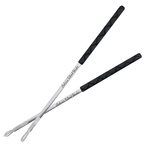 Adoro Silent Sticks - leise Schlagzeug Sticks -Drumsticks für akustik Musik - leise Stöcke mit vollem Sound (keine Schallschutz Wand, Drum Pad oder Schallabschirmung für Schlagzeuge mehr, 1 Paar