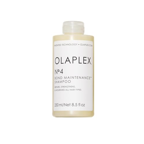 Olaplex No 4 Bond Maintenance Shampoo, Repariert, Stärkt Und Pflegt Alle Haartypen, Verleiht Glanz Und Hinterlässt Ein Weiches Haargefühl, 250ml