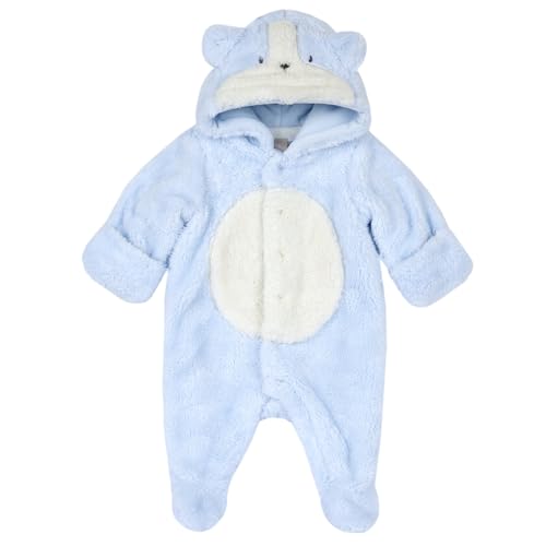 chico Baby - Jungen Overall mit Frontöffnung Bottone, Hellblau (6), 6M