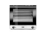 HENDI Heißluftofen H90, 4 Bleche inklusive, mit doppelverglaster Tür, Backofen, Temperaturbereich: 50°C bis 300°C, 230V, 2670W, 595×595×(H)570mm, Edelstahl