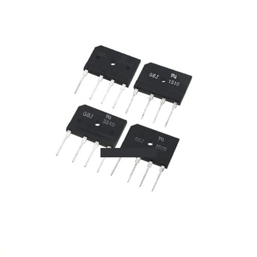 IPUDIS 2-4PCS GBJ KBJ 1508 1510 2510 3510 5010 2008 2508 Rectifier Bridge(GBJ2508 4PCS)