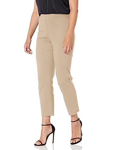 Briggs New York Damen Super Stretch Millennium Slimming Pull-on Ankle Pant Hose, Kopfsteinpflaster, 44