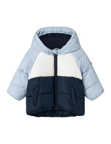 NAME IT Unisex Baby Nbnmaple Jacket Block Jacke, Subdued Blue, 68