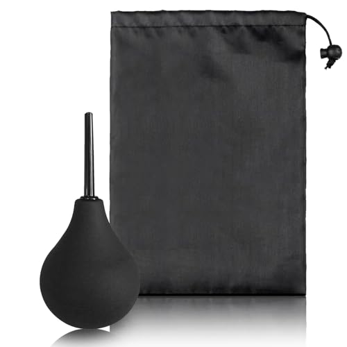 SSKHE Einlauf Ampulle, Analdusche Ampulle, Geeignet Für Männer Und Frauen, 89ml, 160ml, 224ml, 310ml, WiederverwendbaRes Silikon, Mit Feiner Düse, Sicher Und Komfortabel (89ml)