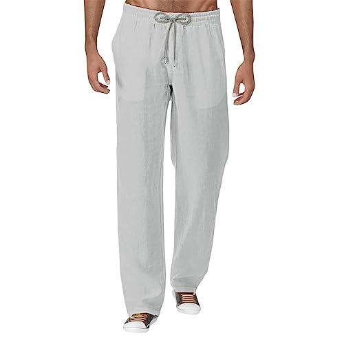 Generisch Kurze Hosen Herren Sommer Jeans high Waist Leinenhose männer beige Freizeithose Herren Sommer Leinenhose Herren schwarz 4XL Leinenhose blau weiß gestreift Herren yogahose männer eng