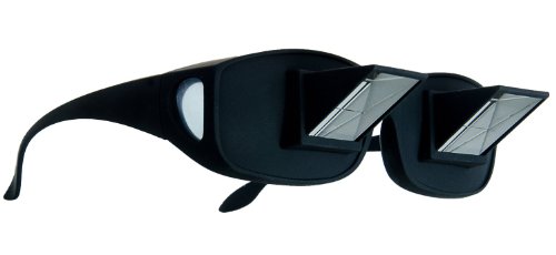KOBERT GOODS Prisma-Brille 90 Grad Blickwinkel-Funktion ermöglicht das bequeme Lesen und Fernsehen im liegen Horizontale Sicht ohne Stärke für Entspannte Positionen im Bett und Sofa Lazy Readers