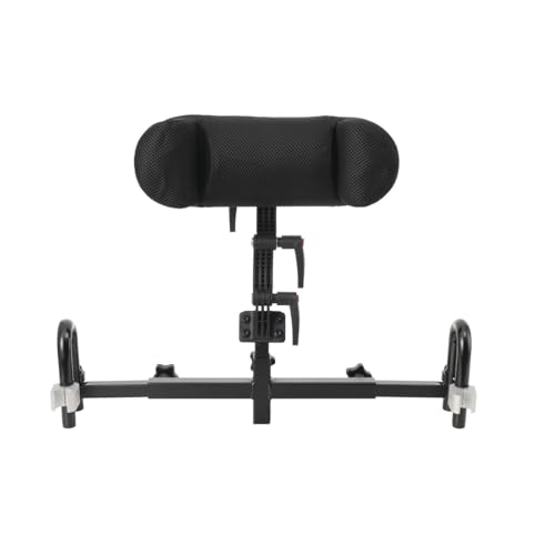 TABODD Verstellbare Rollstuhl Kopfstütze Nackenstütze, 22mm Clamp Universal Langlebige Rollstuhl-Kopfstütze Nackenstütze Komfortables Sitzlehnenkissen Universal-Rollstuhlzubehör