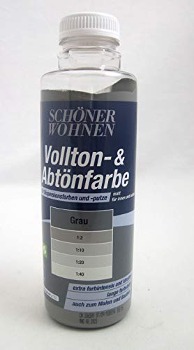 Voll- und Abtönfarbe Grau 500 ml