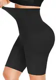 Yeblues Damen Shapewear Dauchweg Hose,Shape Hohe Taille Bauch Weg Unterhose Hosen Figurformend Miederpants Shorts,Shaping Unterwäsche Miederhose mit Bein Oberschenke Hip stark formend Body Shape